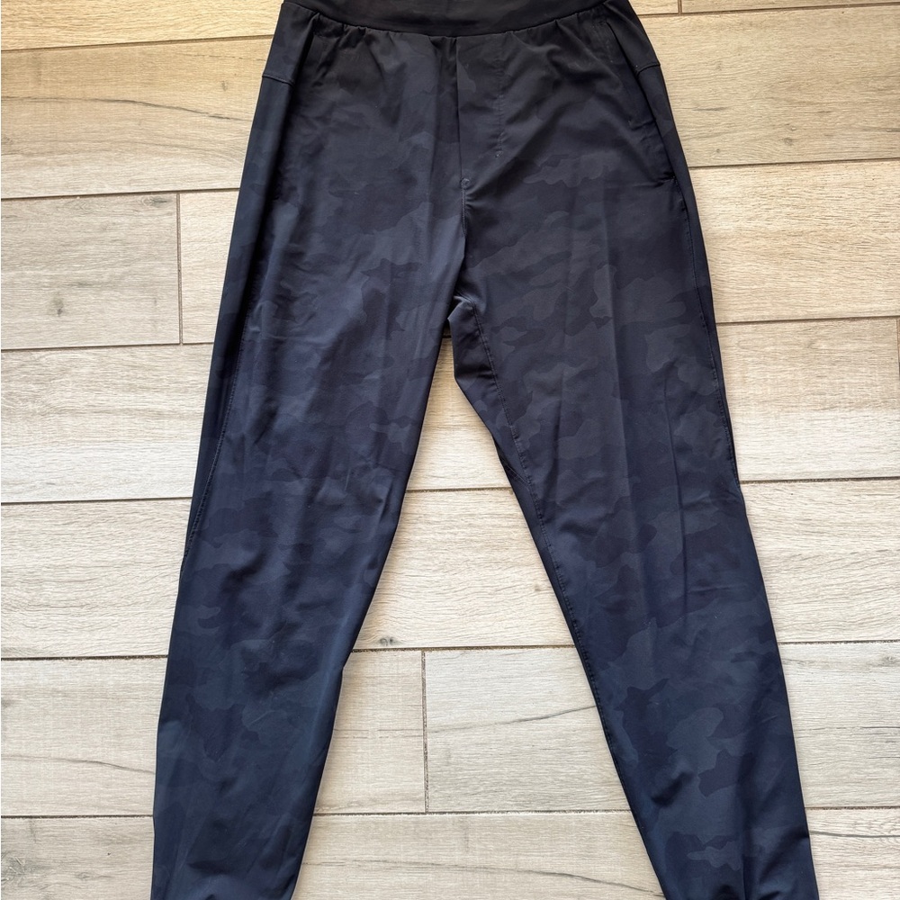 lululemon athletica Black Camouflage Joggers